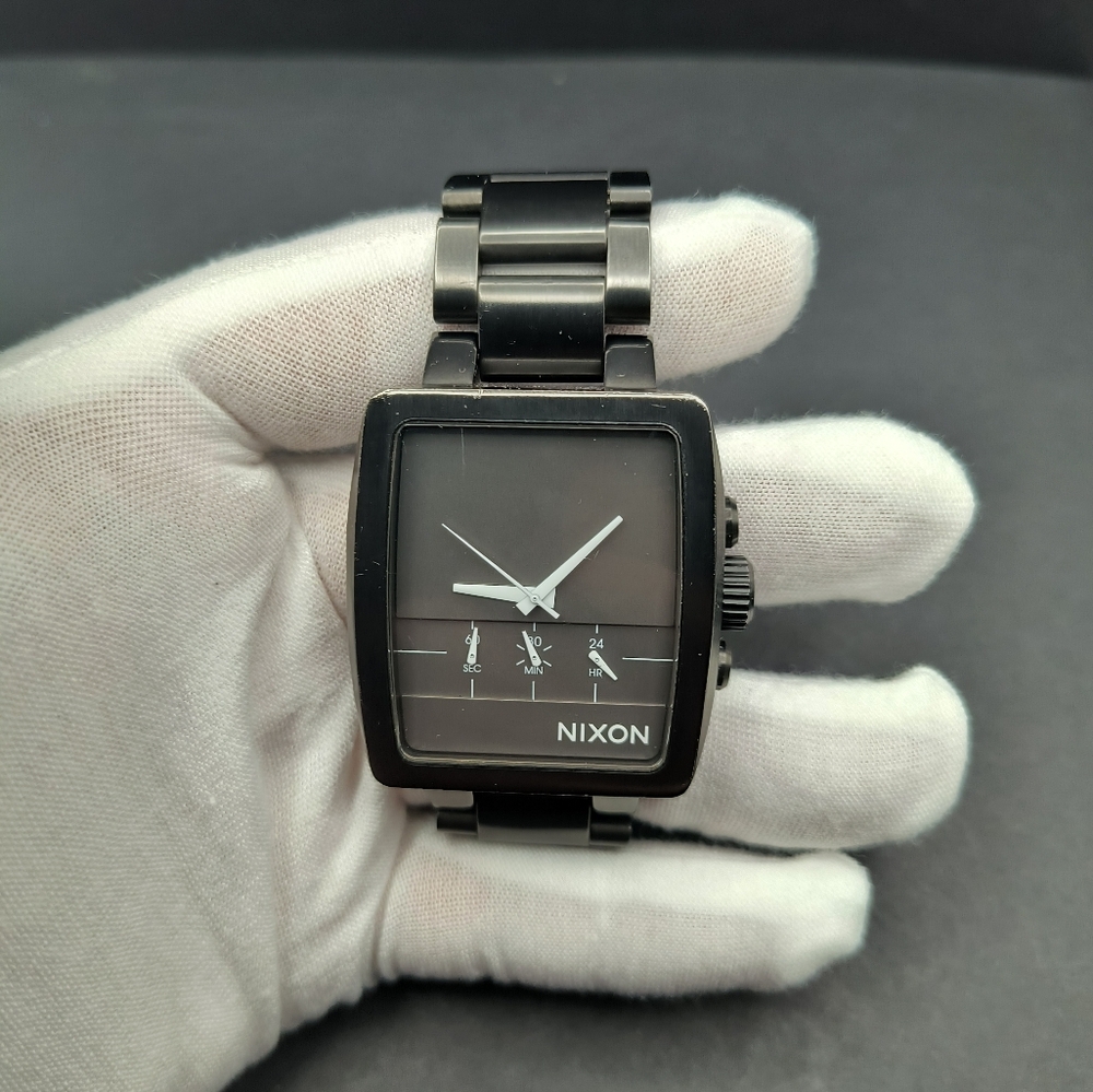 Nixon The Axis ✨ Gun Metal, Rare*